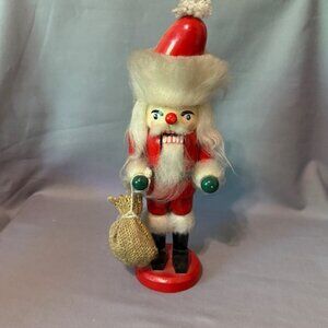 Vintage Hirschmann Nutcracker Christmas Holiday Wood Figurine Germany Antique